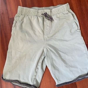Tea Collection boys very light seafoam green shorts size 10